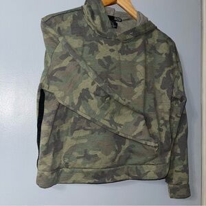 Rebel Sugar Green Camouflage Hoodie